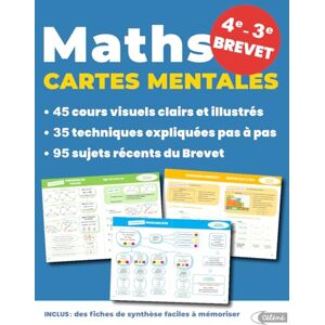 Céléné Maths CARTES MENTALES 4e, 3e, Brevet 2025: Pour réussir facilement en maths au Brevet Céléné Maths CARTES MENTALES 4e, 3e, Brevet 2025: Pour réussir facilement en maths au Brevet