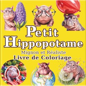 SAKI Petit Hippopotame: Livre de Coloriage d'Hippopotames Pygmées Mignons et Réalistes pour Adultes : 50 belles illustrations pour un moment de détente et ... Voyage de l'Artiste dans un Monde Minuscule) SAKI Petit Hippopotame: Livre de Coloriage d'Hippopotames Pygmées Mignons et Réalistes pour Adultes : 50 belles illustrations pour un moment de détente et ... Voyage de l'Artiste dans un Monde Minuscule)