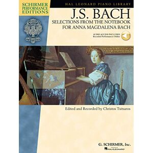 Selections from The Notebook for Anna Magdalena: JS Bach (Schirmer Performance Editions) (Includes Online Access Code) Selections from The Notebook for Anna Magdalena: JS Bach (Schirmer Performance Editions) (Includes Online Access Code)