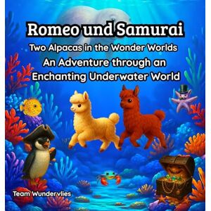 Wundervlies, Team Romeo und Samurai Two Alpacas in the Wonder Worlds An Adventure through an Enchanting Underwater World Wundervlies, Team Romeo und Samurai Two Alpacas in the Wonder Worlds An Adventure through an Enchanting Underwater World