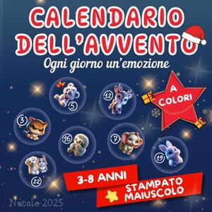 Imominos, Gavi Calendario dell’Avvento Ogni Giorno un’Emozione: 24 Storie Illustrate per Guidare i Bambini nella Scoperta delle Emozioni e Aspettare il Natale Insieme Imominos, Gavi Calendario dell’Avvento Ogni Giorno un’Emozione: 24 Storie Illustrate per Guidare i Bambini nella Scoperta delle Emozioni e Aspettare il Natale Insieme