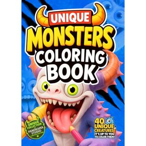 STUDIO, PANORAMA Magical Monsters Coloring Book for Kids – Unique Edition with Exclusive Designs: Single-Sided Pages to Prevent Bleed-Through – Thick Lines for Easy ... Quality – Perfect Gift for Kids Ages 5–12 STUDIO, PANORAMA Magical Monsters Coloring Book for Kids – Unique Edition with Exclusive Designs: Single-Sided Pages to Prevent Bleed-Through – Thick Lines for Easy ... Quality – Perfect Gift for Kids Ages 5–12