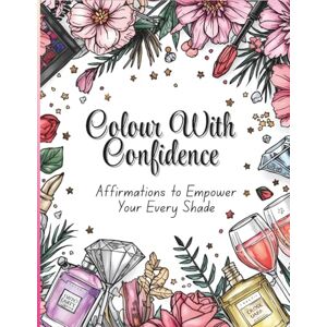 Publishing, BR Colour With Confidence: An Affirmations Adult Colouring Book: Featuring empowering affirmations/quotes & beautiful illustrations for self-love, stress relief & mindfulness through colouring Publishing, BR Colour With Confidence: An Affirmations Adult Colouring Book: Featuring empowering affirmations/quotes & beautiful illustrations for self-love, stress relief & mindfulness through colouring