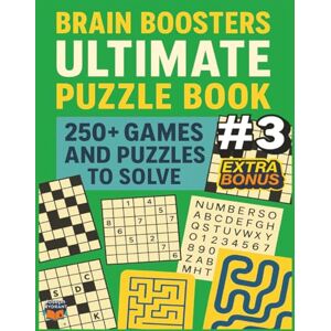 Hydrant Publishing, Joseph Brain Boosters Ultimate Puzzle Book #3: 500+ Pages of Crosswords, Sudoku, Mazes, Kakuro, and More for Adults, Teens, and Seniors—Perfect for Holidays, ... (Brian Boosters Ultimate Puzzle Book Series) Hydrant Publishing, Joseph Brain Boosters Ultimate Puzzle Book #3: 500+ Pages of Crosswords, Sudoku, Mazes, Kakuro, and More for Adults, Teens, and Seniors—Perfect for Holidays, ... (Brian Boosters Ultimate Puzzle Book Series)