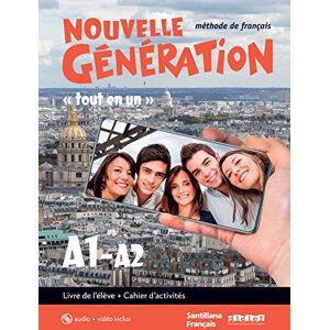 Cocton, Marie-Noëlle Nouvelle Génération A1 A2 Livre + Cahier + CD mp3 + DVD Cocton, Marie-Noëlle Nouvelle Génération A1 A2 Livre + Cahier + CD mp3 + DVD