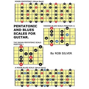 Silver, Rob Pentatonic and Blues Scales for Guitar: Volume 18 (Basic Scale Guides for Guitar) Silver, Rob Pentatonic and Blues Scales for Guitar: Volume 18 (Basic Scale Guides for Guitar)