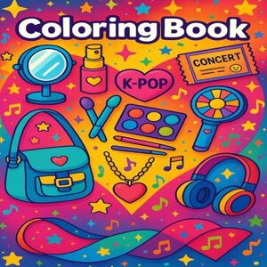 Janz, Tristan K-pop Coloring Book: Bold and Easy Coloring Pages for Teens and Adults Featuring a Cute Music-Themed Aesthetic for Stress Relief Janz, Tristan K-pop Coloring Book: Bold and Easy Coloring Pages for Teens and Adults Featuring a Cute Music-Themed Aesthetic for Stress Relief
