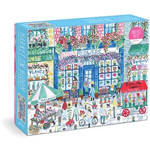 Galison 9780735377912 Michael Storrings Market in Bloom Jigsaw Puzzle, Multicoloured, 2000 Pieces Galison 9780735377912 Michael Storrings Market in Bloom Jigsaw Puzzle, Multicoloured, 2000 Pieces