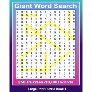 Luck, P. Giant Word Search: Book 1 Luck, P. Giant Word Search: Book 1
