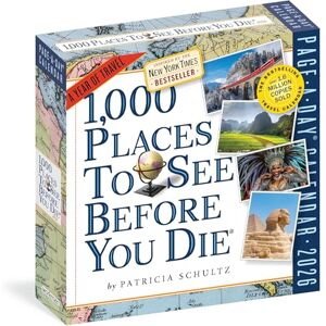 Schultz, Patricia 1,000 Places to See Before You Die Page-A-Day® Calendar 2026 Schultz, Patricia 1,000 Places to See Before You Die Page-A-Day® Calendar 2026