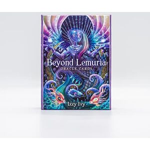 Izzy Ivy Beyond Lemuria Oracle Cards: New-Earth Codes and Wisdoms for Our Ancient Future 56 cards & 148-page guidebook, packaged in a hardcover box. Izzy Ivy Beyond Lemuria Oracle Cards: New-Earth Codes and Wisdoms for Our Ancient Future 56 cards & 148-page guidebook, packaged in a hardcover box.