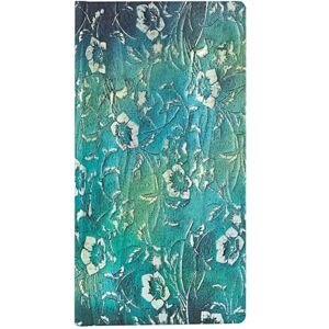 Paperblanks Hardcover Journal Kuro Lined Slim (90 × 180 mm) (Katagami Florals) Paperblanks Hardcover Journal Kuro Lined Slim (90 × 180 mm) (Katagami Florals)