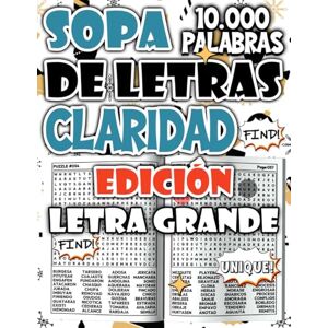 Salvatore, Modo Sopa de Letras de 10.000 Palabras – Edición Claridad Mental para Mejorar la Atención y la Paz Interior (Colección de sopas de letras rompecabezas para relajarse y divertirse) Salvatore, Modo Sopa de Letras de 10.000 Palabras – Edición Claridad Mental para Mejorar la Atención y la Paz Interior (Colección de sopas de letras rompecabezas para relajarse y divertirse)