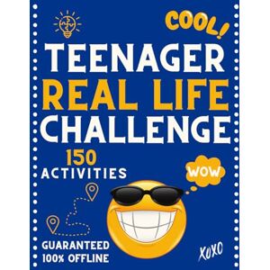 ChallengeProduction Teenager Real Life Challenge 150 Activities: The perfect gift idea for teenagers to beat boredom and boost daily power! ChallengeProduction Teenager Real Life Challenge 150 Activities: The perfect gift idea for teenagers to beat boredom and boost daily power!