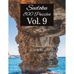 Publishing, Aggressive 800 Sudoku Puzzle Book Vol. 9: Sudoku with Easy to Read large Print 8.5x11 inches, 400 Pages 800 Puzzles ... Gift for Holidays, Vacations and Relaxation (Aggressive Sudoku Puzzles) Publishing, Aggressive 800 Sudoku Puzzle Book Vol. 9: Sudoku with Easy to Read large Print 8.5x11 inches, 400 Pages 800 Puzzles ... Gift for Holidays, Vacations and Relaxation (Aggressive Sudoku Puzzles)