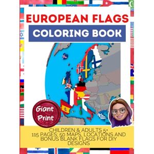 Coloring, Marco Pola European Flags Coloring Book (50 Countries with their location): 115 pages: 50 Flags, Location maps, Flag Tracker and Bonus Blank for DIY Flag Design ... Pages Learning the flags by Coloring) Coloring, Marco Pola European Flags Coloring Book (50 Countries with their location): 115 pages: 50 Flags, Location maps, Flag Tracker and Bonus Blank for DIY Flag Design ... Pages Learning the flags by Coloring)