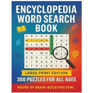 Press, Don Mario Large Prints Word Search Book Encyclopedia: Extra Large Edition 8.5 x11 Inches, 541 Pages 300 Puzzles for All Ages Press, Don Mario Large Prints Word Search Book Encyclopedia: Extra Large Edition 8.5 x11 Inches, 541 Pages 300 Puzzles for All Ages