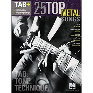 Various 25 Top Metal Songs Guitar Tab Songbook for Intermediate and Advanced Players Note-for-Note Transcriptions with Tone and Technique Tips Heavy ... 25 Top Metal Songs Tab. Tone. Technique Various 25 Top Metal Songs Guitar Tab Songbook for Intermediate and Advanced Players Note-for-Note Transcriptions with Tone and Technique Tips Heavy ... 25 Top Metal Songs Tab. Tone. Technique