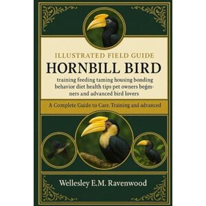 RAVENWOOD, WELLESLEY E.M HORNBILL BIRD: training feeding taming housing bonding behavior diet health tips pet owners beginners and advanced bird lovers RAVENWOOD, WELLESLEY E.M HORNBILL BIRD: training feeding taming housing bonding behavior diet health tips pet owners beginners and advanced bird lovers