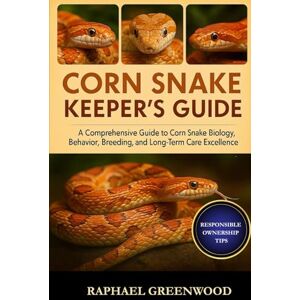 GREENWOOD, RAPHAEL CORN SNAKE KEEPER'S GUIDE: A Comprehensive Guide to Corn Snake Biology, Behavior, Breeding, and Long-Term Care Excellence GREENWOOD, RAPHAEL CORN SNAKE KEEPER'S GUIDE: A Comprehensive Guide to Corn Snake Biology, Behavior, Breeding, and Long-Term Care Excellence