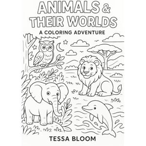 Bloom, Tessa Animals & Their Worlds: A Coloring Adventure: Explore and color 30 wild animals in their natural habitats! (Tessa Bloom’s Creative Adventures) Bloom, Tessa Animals & Their Worlds: A Coloring Adventure: Explore and color 30 wild animals in their natural habitats! (Tessa Bloom’s Creative Adventures)