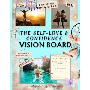 Art Magic, Marylou's The Self-Love & Confidence Vision Board Book for Women: A Complete Manifestation Dream Board Book with 500+ Images, Quotes, Affirmations, Stickers, ... Confidence, Abundance, and Dream Life Goals Art Magic, Marylou's The Self-Love & Confidence Vision Board Book for Women: A Complete Manifestation Dream Board Book with 500+ Images, Quotes, Affirmations, Stickers, ... Confidence, Abundance, and Dream Life Goals