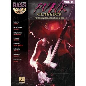 Various Punk Classics. Bass Guitar Solo. Includes CD: Bass Play-Along Volume 12 (Hal Leonard Bass Play-Along) Various Punk Classics. Bass Guitar Solo. Includes CD: Bass Play-Along Volume 12 (Hal Leonard Bass Play-Along)