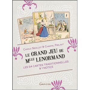 Sédillot, Carole Le Grand Jeu de Mlle Lenormand Les 54 cartes traditionnelles & 1 notice Coffret Sédillot, Carole Le Grand Jeu de Mlle Lenormand Les 54 cartes traditionnelles & 1 notice Coffret