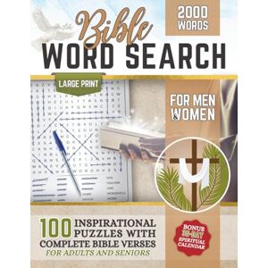 Creative Labs Bible Word Search Large Print for Men & Women: 100 Inspirational Puzzles with Complete Bible Verses for Adults and Seniors (BRAIN GYM GIFT BOOKS) Creative Labs Bible Word Search Large Print for Men & Women: 100 Inspirational Puzzles with Complete Bible Verses for Adults and Seniors (BRAIN GYM GIFT BOOKS)