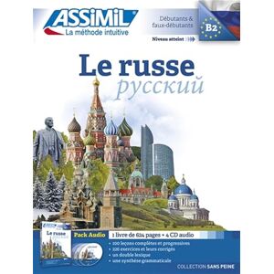 Victoria de Melnikova Le Russe (Pack CD (livre+4CD audio): Niveau B2 Victoria de Melnikova Le Russe (Pack CD (livre+4CD audio): Niveau B2