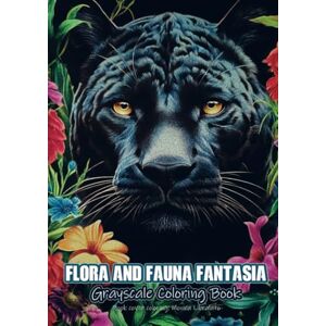 Coloring, Nori Art Flora and Fauna Fantasia: Grayscale Coloring Book Coloring, Nori Art Flora and Fauna Fantasia: Grayscale Coloring Book