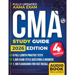 Herring, Wesley CMA Study Guide: A Clear, Updated Complete Guide to Master Every Topic and Pass the Exam with Ease: Practice Questions, Step-by-Step Roadmaps and Proven Strategies to Study Smarter and Reduce Stress Herring, Wesley CMA Study Guide: A Clear, Updated Complete Guide to Master Every Topic and Pass the Exam with Ease: Practice Questions, Step-by-Step Roadmaps and Proven Strategies to Study Smarter and Reduce Stress