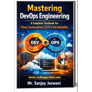 JESWANI, SANJAY Mastering DevOps Engineering: A Complete Textbook for Cloud, Automation, CI/CD & Site Reliability: From Fundamentals to Advanced Concepts — A Practical Textbook on DevOps Tools, Kubernetes, Cloud JESWANI, SANJAY Mastering DevOps Engineering: A Complete Textbook for Cloud, Automation, CI/CD & Site Reliability: From Fundamentals to Advanced Concepts — A Practical Textbook on DevOps Tools, Kubernetes, Cloud