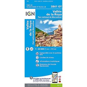 Vallée de la Roya / PN du Mercantour (3841OT): 1:25000 (TOP 25) Vallée de la Roya / PN du Mercantour (3841OT): 1:25000 (TOP 25)