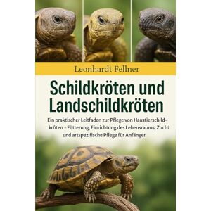 Fellner, Leonhardt Schildkröten und Landschildkröten: Ein praktischer Leitfaden zur Pflege von Haustierschildkröten – Fütterung, Einrichtung des Lebensraums, Zucht und artspezifische Pflege für Anfänger Fellner, Leonhardt Schildkröten und Landschildkröten: Ein praktischer Leitfaden zur Pflege von Haustierschildkröten – Fütterung, Einrichtung des Lebensraums, Zucht und artspezifische Pflege für Anfänger