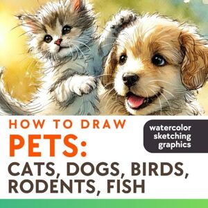 Smile, Oksana How to draw Pets: cats, dogs, birds, rodents, fish in watercolor, sketching, graphics: Pencil Sketches of Animals and Paint with Watercolor (Drawing for Beginners) Smile, Oksana How to draw Pets: cats, dogs, birds, rodents, fish in watercolor, sketching, graphics: Pencil Sketches of Animals and Paint with Watercolor (Drawing for Beginners)