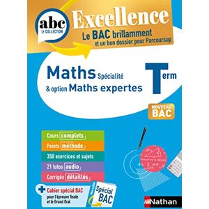 Lixi, Christian ABC BAC Excellence Maths&Maths Expertes Terminale Lixi, Christian ABC BAC Excellence Maths&Maths Expertes Terminale