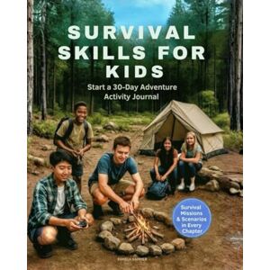 hammer, pamela SURVIVAL SKILLS FOR KIDS: Start a 30-Day Adventure Activity Journal hammer, pamela SURVIVAL SKILLS FOR KIDS: Start a 30-Day Adventure Activity Journal