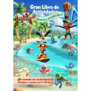 Kristina Schnyder, Feathers Fur and Friends Cuaderno de Actividades Divertidas PDF 48 Páginas Niños 6–10 Juegos, Lógica, Colorear, Sopas de Letras: Actividades para Niños Rompecabezas, ... Aprendizaje Divertido sin Pantallas Kristina Schnyder, Feathers Fur and Friends Cuaderno de Actividades Divertidas PDF 48 Páginas Niños 6–10 Juegos, Lógica, Colorear, Sopas de Letras: Actividades para Niños Rompecabezas, ... Aprendizaje Divertido sin Pantallas