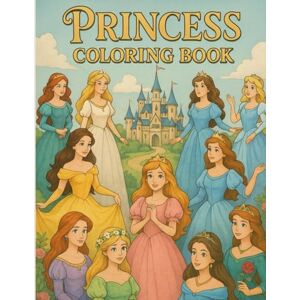 BALOGH WITTMAN, BRIGITTA Princess coloring Book BALOGH WITTMAN, BRIGITTA Princess coloring Book
