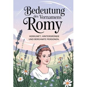 Laun, Katharina Namensbuch für Romy: Herkunft, Hintergründe und berühmte Personen: Ein liebevoll gestaltetes Buch über Bedeutung, Geschichte und bekannte Namensträgerinnen des Vornamens Romy Laun, Katharina Namensbuch für Romy: Herkunft, Hintergründe und berühmte Personen: Ein liebevoll gestaltetes Buch über Bedeutung, Geschichte und bekannte Namensträgerinnen des Vornamens Romy