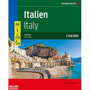 Freytag Berndt Italy Road Atlas (1:150,000): Spiralbindung, Camping- und Stellplätze, Freizeitinfos Freytag Berndt Italy Road Atlas (1:150,000): Spiralbindung, Camping- und Stellplätze, Freizeitinfos