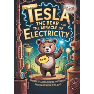 Sobirin, Ali Tesla the Bear and the Miracle of Electricity: A Bilingual Steampunk Adventure About Bravery, Invention, and Lighting Up the World (Baby Scientist) Sobirin, Ali Tesla the Bear and the Miracle of Electricity: A Bilingual Steampunk Adventure About Bravery, Invention, and Lighting Up the World (Baby Scientist)