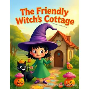 Rateb, Hatem H. The Friendly Witch's Cottage: A Halloween Coloring Book and Create your story Rateb, Hatem H. The Friendly Witch's Cottage: A Halloween Coloring Book and Create your story