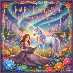 Bunting, L.K. Just for Jocelyn: A Personalized Coloring Experience: 50 total coloring pages 28 coloring pages featuring Jocelyn's name 22 coloring pages themed for girls (Personalized Coloring Book Series) Bunting, L.K. Just for Jocelyn: A Personalized Coloring Experience: 50 total coloring pages 28 coloring pages featuring Jocelyn's name 22 coloring pages themed for girls (Personalized Coloring Book Series)