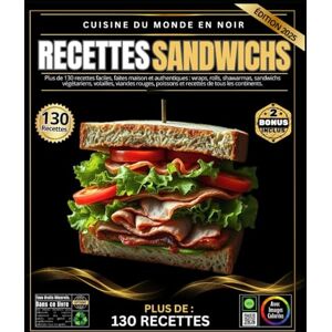 Mohamed, EL AMARI Recettes Sandwichs: Le Grand Livre des Sandwichs du Monde Plus de 130 recettes faciles, faites maison et authentiques : wraps, rolls, shawarmas, ... poissons et recettes de tous les continents. Mohamed, EL AMARI Recettes Sandwichs: Le Grand Livre des Sandwichs du Monde Plus de 130 recettes faciles, faites maison et authentiques : wraps, rolls, shawarmas, ... poissons et recettes de tous les continents.