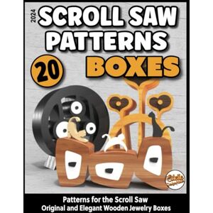 DesignAtelier, Estelle Scroll saw patterns 20 Boxes: Patterns for the scroll saw, original and elegant wooden jewelry boxes, woodworking projects DesignAtelier, Estelle Scroll saw patterns 20 Boxes: Patterns for the scroll saw, original and elegant wooden jewelry boxes, woodworking projects