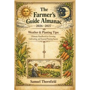 Thornfield, Samuel The Farmer’s Guide Almanac 2026–2027 Weather & Planting Tips: Ultimate Handbook for Growing, Cultivating, and Seasonal Planning Success Thornfield, Samuel The Farmer’s Guide Almanac 2026–2027 Weather & Planting Tips: Ultimate Handbook for Growing, Cultivating, and Seasonal Planning Success