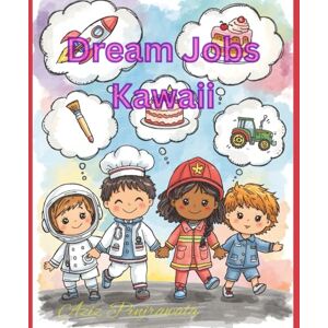 Pinjrawala, Aziz Dream Jobs Kawaii: Adorable Careers Coloring Book for Kids Pinjrawala, Aziz Dream Jobs Kawaii: Adorable Careers Coloring Book for Kids