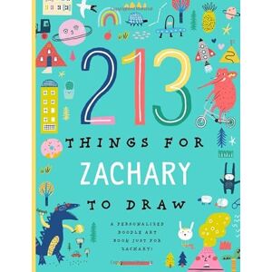 Custom Kids Books, Li’l Llama 213 Things for Zachary to Draw!: A Personalized Doodle Art Book Just for Zachary Custom Kids Books, Li’l Llama 213 Things for Zachary to Draw!: A Personalized Doodle Art Book Just for Zachary